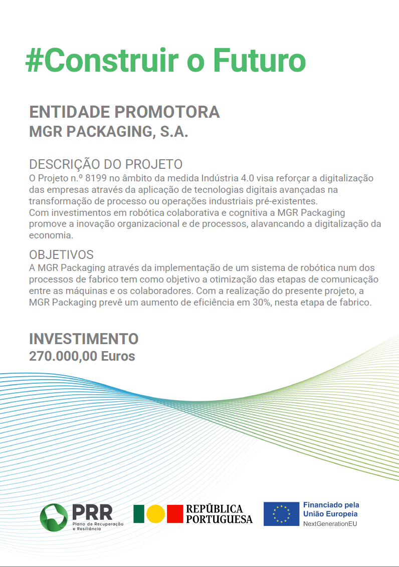construir o futuro cartaz logo